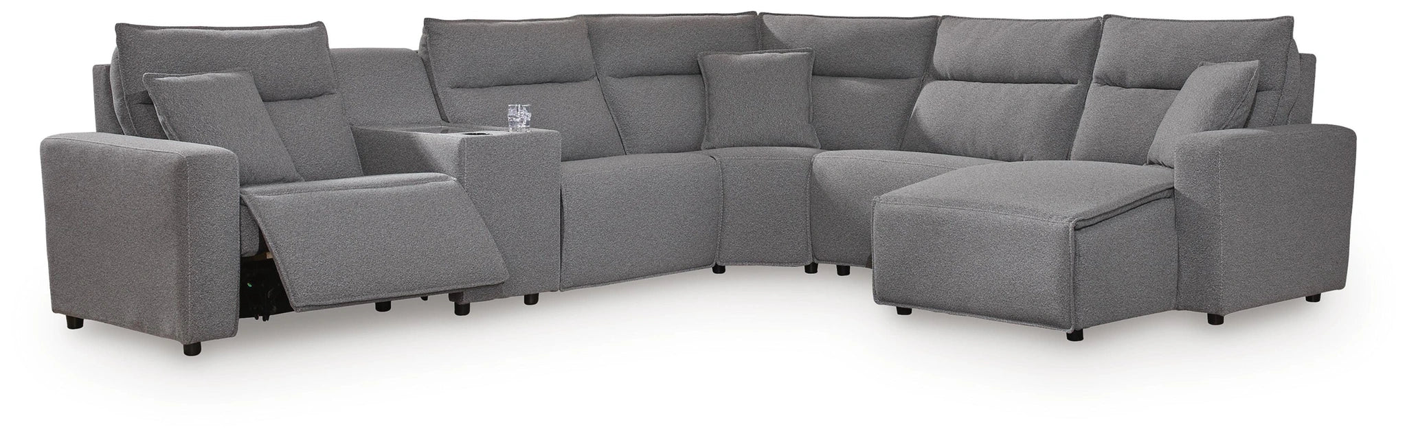 Modmax II Power Reclining Sectional with Chaise and Console