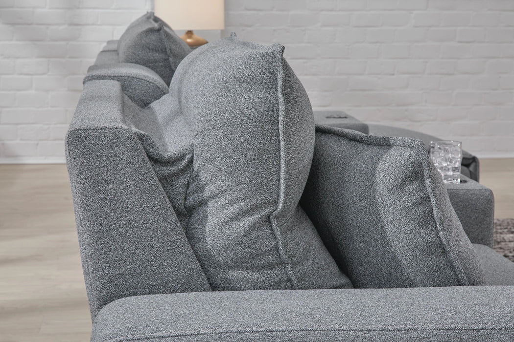 Modmax II Power Reclining Sectional with Audio Console