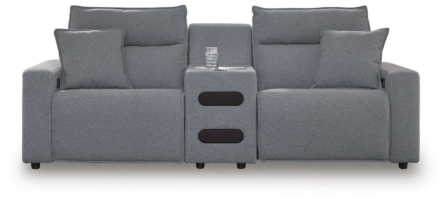 Modmax II Power Reclining Sectional with Audio Console