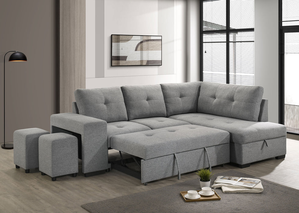 Roanne Pull-Out Sleeper Sectional Sofa