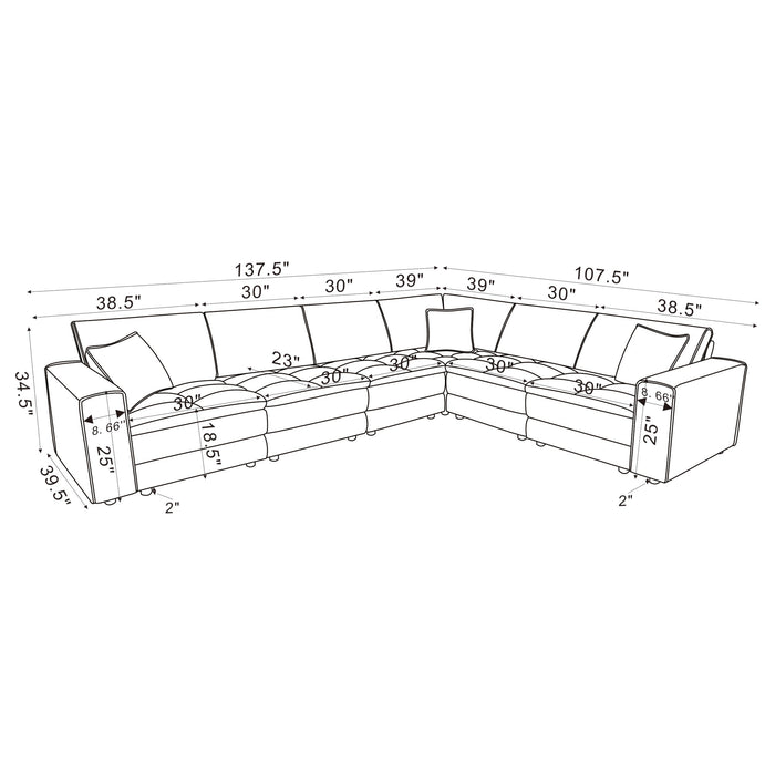 Atlantic Modular Sectionals