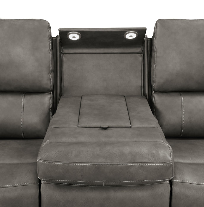 Brickston Triple Power Reclining Sofa