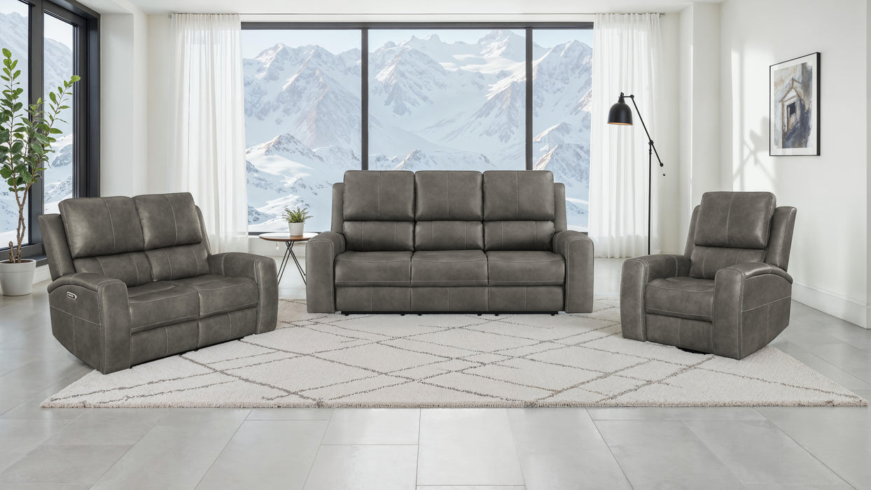 Brickston Triple Power Reclining Sofa