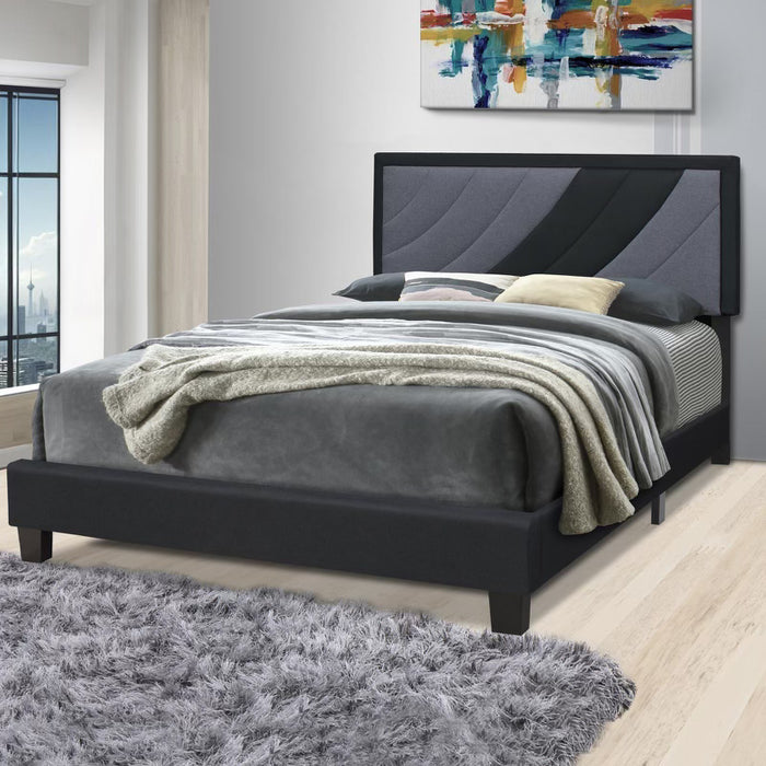 Milwaukee Avenue Upholstered Queen Size Bed