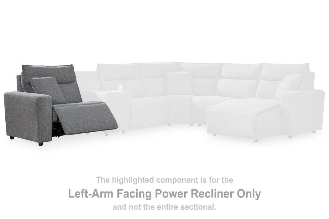 Modmax II Power Reclining Sectional with Audio Console