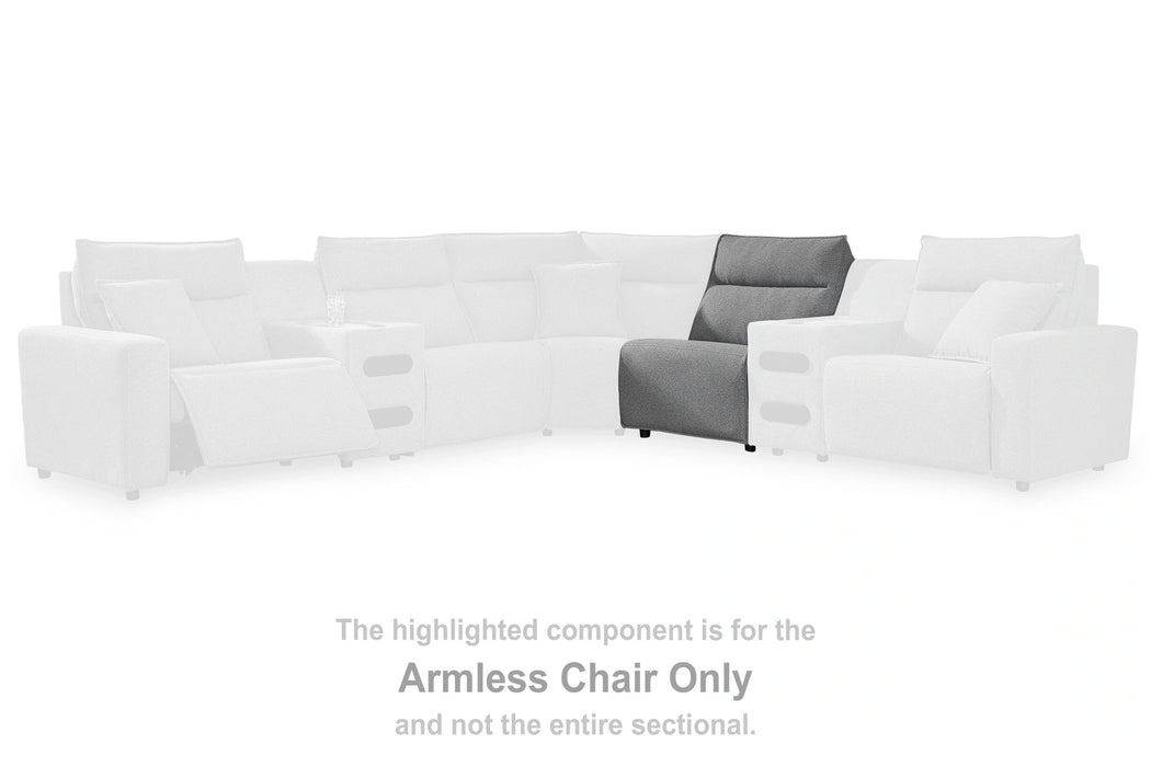 Modmax II Power Reclining Sectional with Chaise and Console