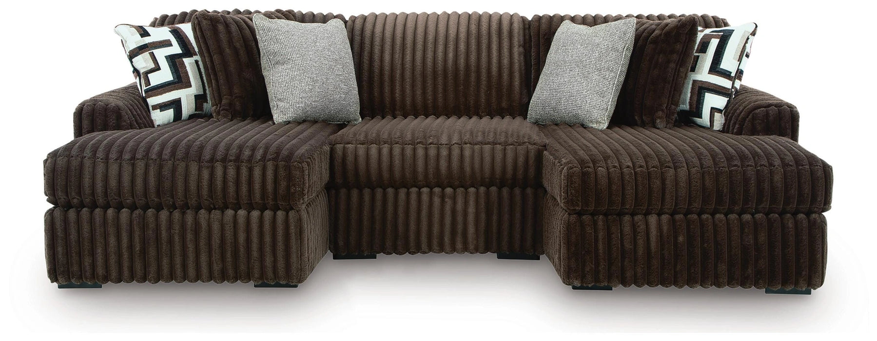 Midnight-Madness Sectional with Chaise