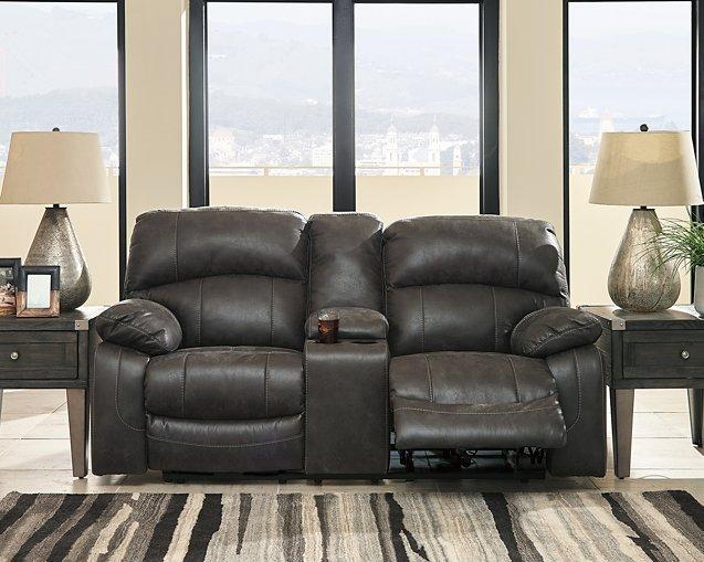 Dunwell Power Reclining Loveseat with Console