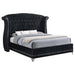 Barzini California King, E.King, & Queen Tufted Upholstered Bed Black image