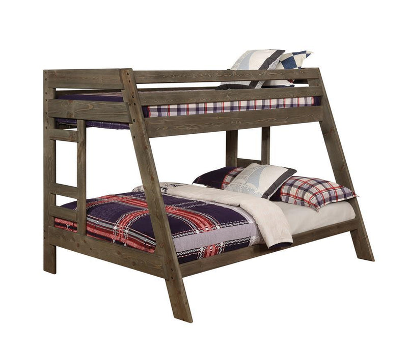 Wrangle Hill Twin over Full Bunk Bed