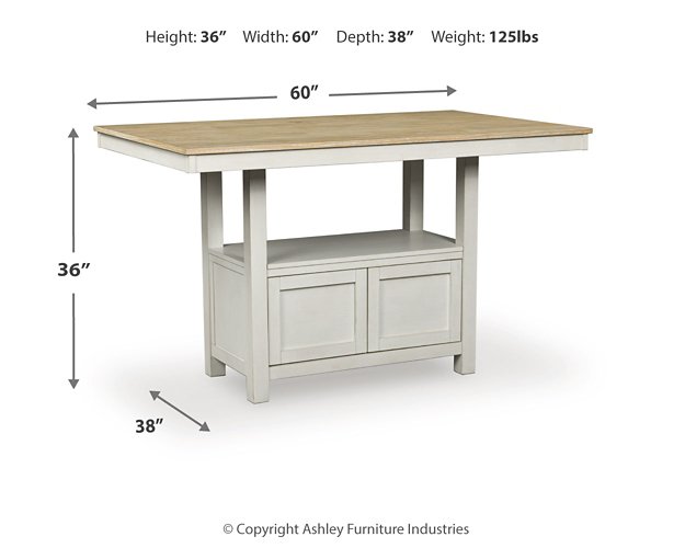 Purlaney Counter Height Dining Table