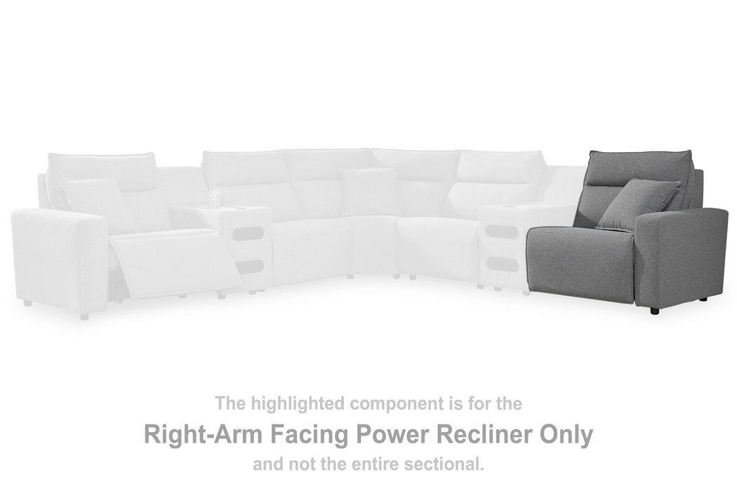 Modmax II Power Reclining Sectional with Audio Console