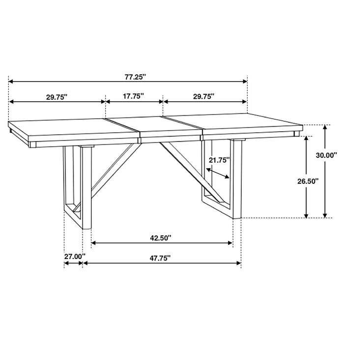 Spring Creek Extension Dining Table