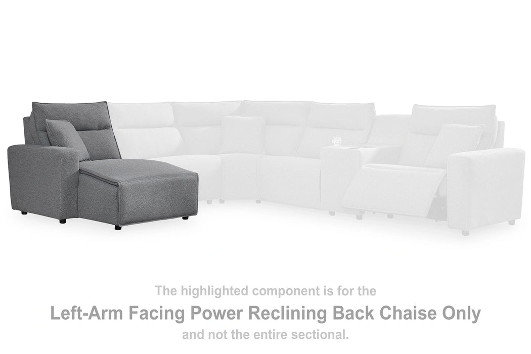 Modmax II Power Reclining Sectional with Chaise and Audio Console