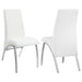 Ophelia Contemporary White Dining Chair image