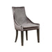 Phelps Traditional Grey Demi Wing Chair image