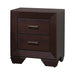 Fenbrook Dark Cocoa Two Drawer Nightstand image