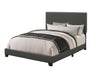 Boyd Upholstered Charcoal Full Bed image