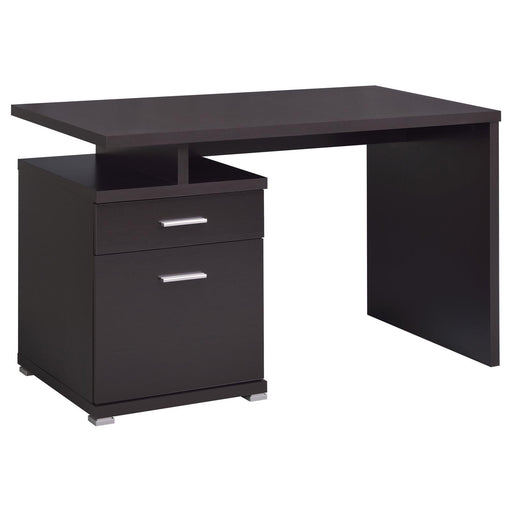 G800109 Office Desk with Drawer in Cappuccino image