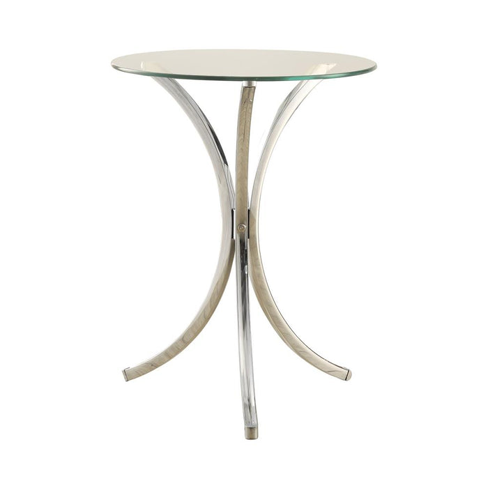G902869 Contemporary Chrome Snack Table image