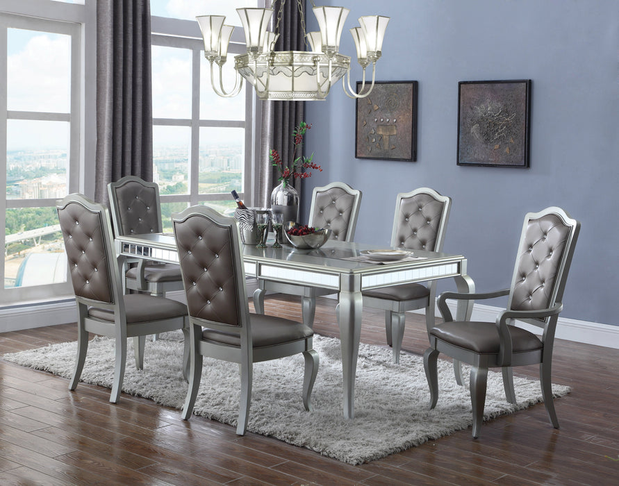 Glamorous Jewel Tufted Dining Room Set