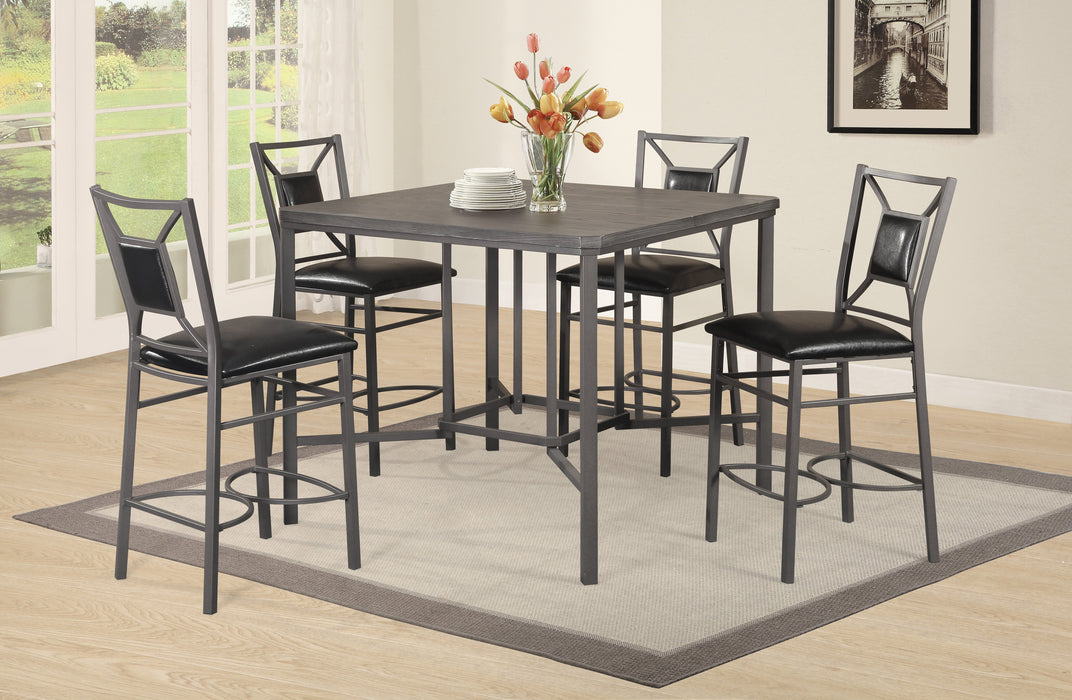 Contemporary Pub Style Dining Room Set