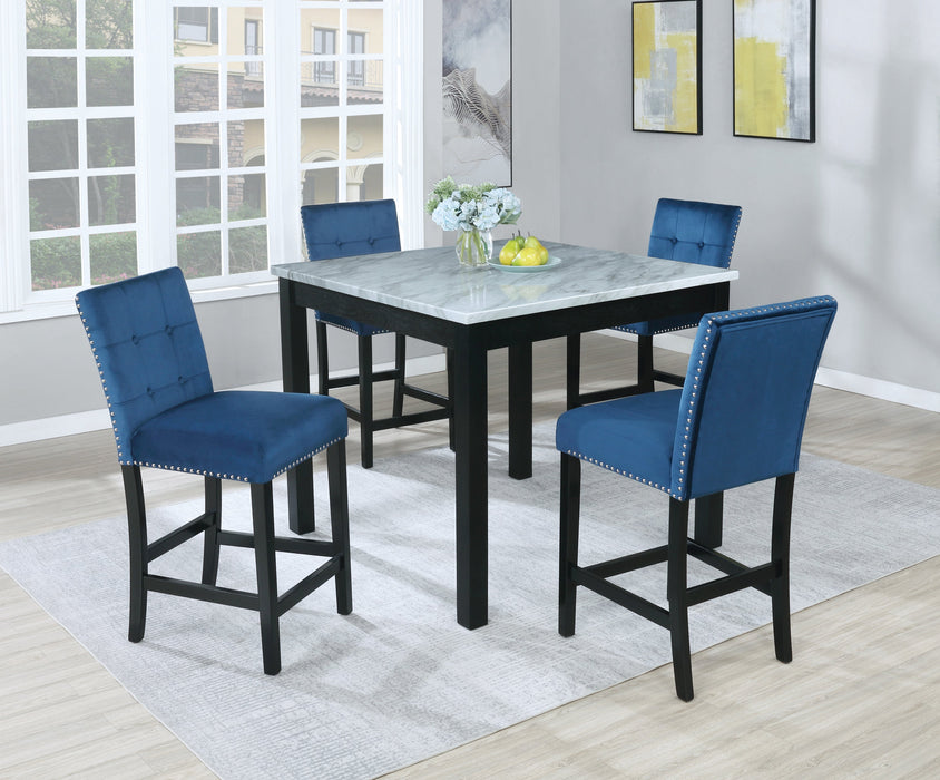 Pub Table with 4 Chairs Set