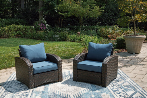 Windglow Outdoor Lounge Chair with Cushion image