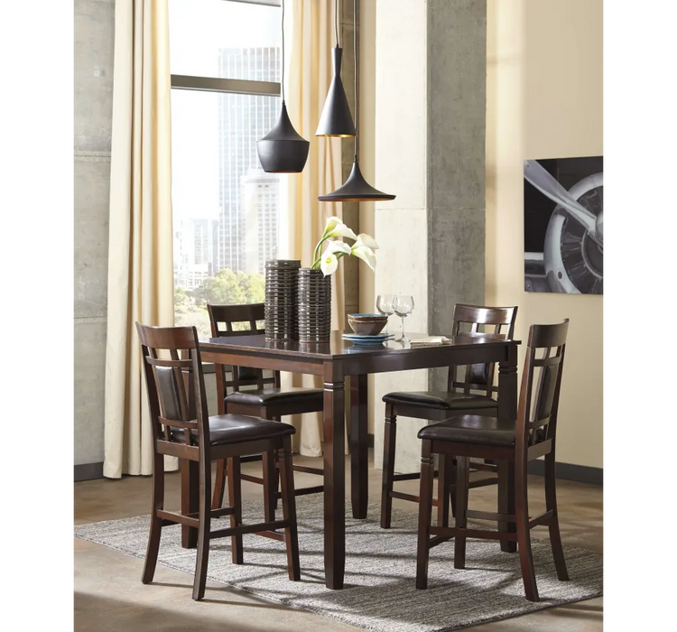 Signature Brown Counter Height Dining Set